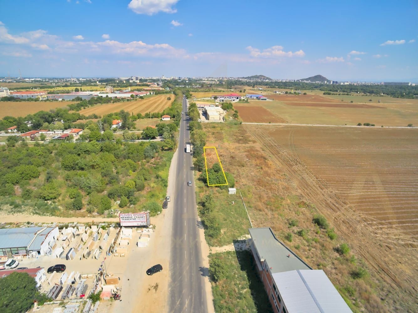 Building land Plovdiv (neighborhood Индустриална зона - Север) - photo 1