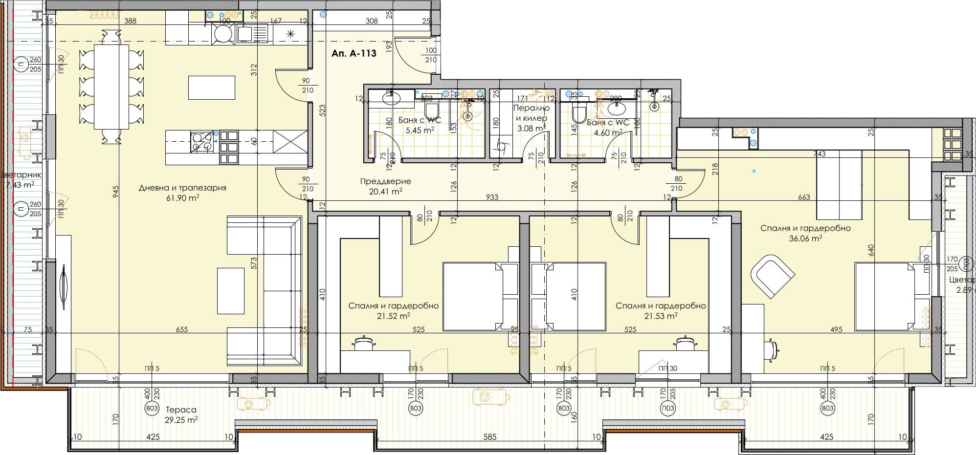 Quadrilocale Plovdiv (zona Кършияка) - foto 1