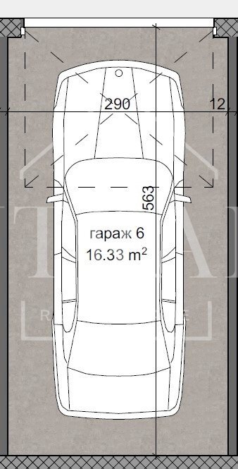 Parking space Sofia (neighborhood Малинова долина) - photo 1