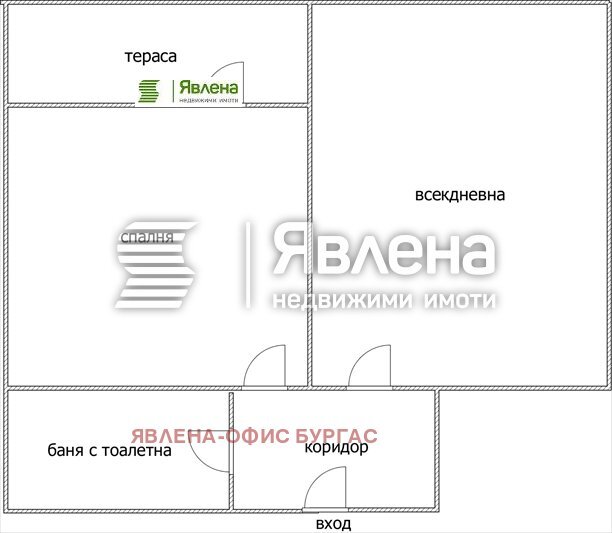 Apartment Burgas (neighborhood Меден рудник - зона А) - photo 1