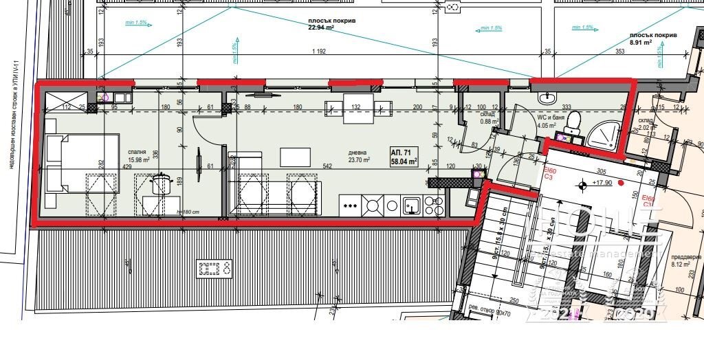 Two-room apartment Sofia (neighborhood Банишора) - photo 1