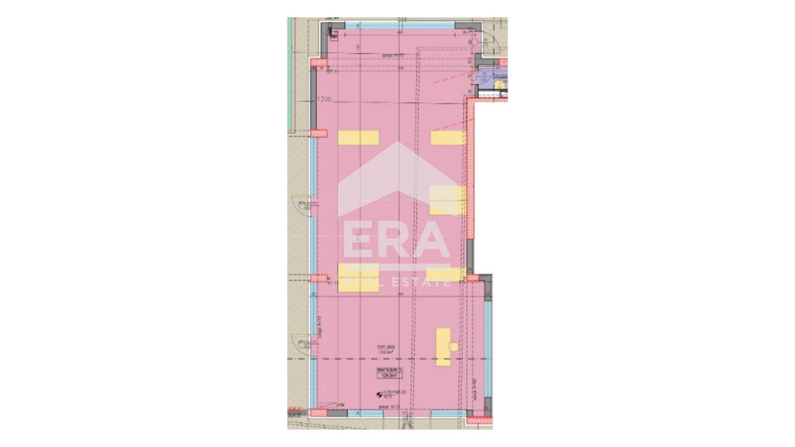 Shop Sofia (neighborhood Кръстова вада) - floor plans 1