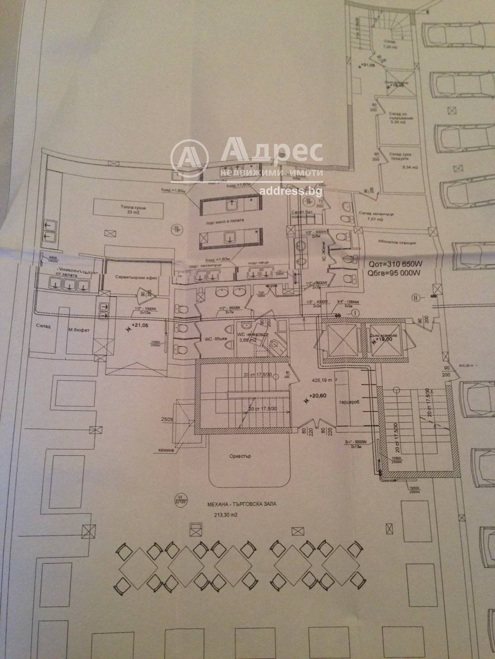 Commercial Premises Burgas city, Burgas - floor plans 1