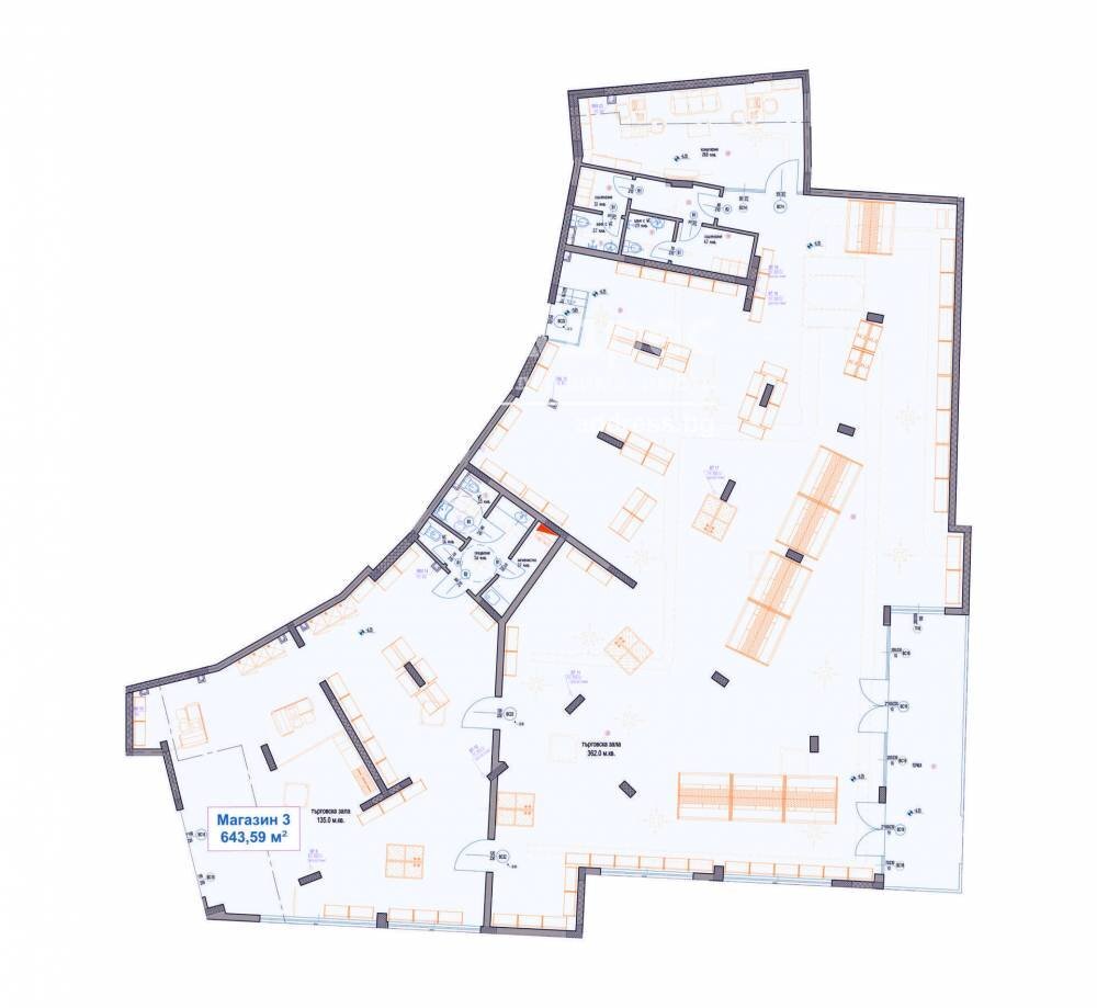 Commercial Premises Varna city, Varna - floor plans 1