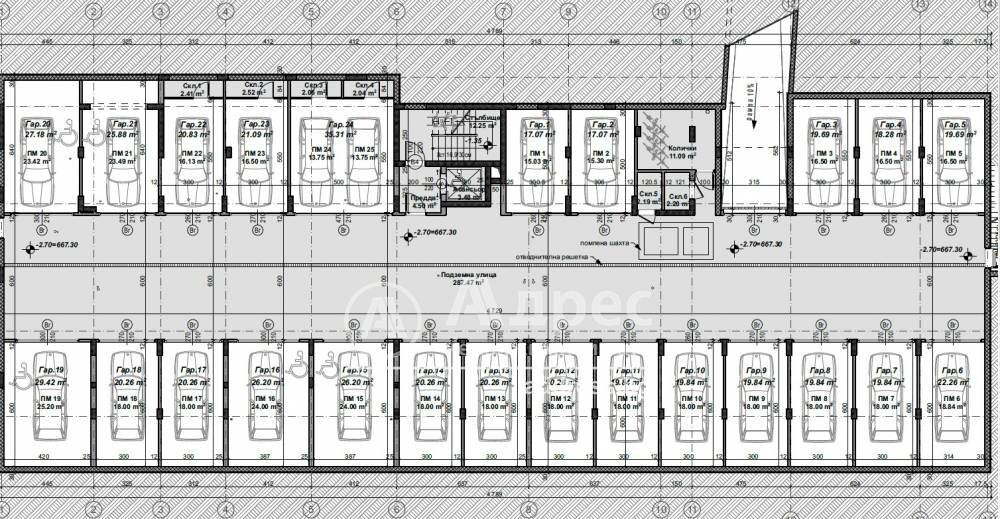 Box Sofia - floor plans 1