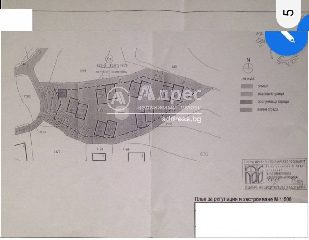 Building land Sozopol city, Burgas - floor plans 1