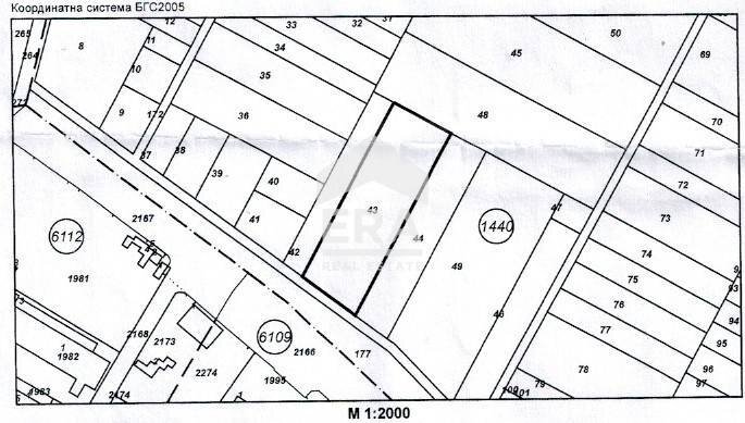 Terreno agricolo Sofia - planimetria 1