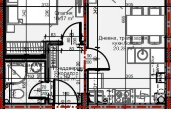 Two-room apartment Sofia (neighborhood Младост 4) - photo 1