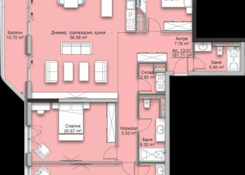 Apartment Sofia (neighborhood Кръстова вада) - photo 1