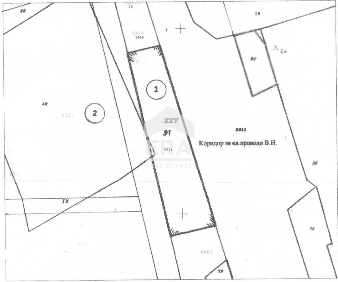 Terreno edificabile Varna - planimetria 1