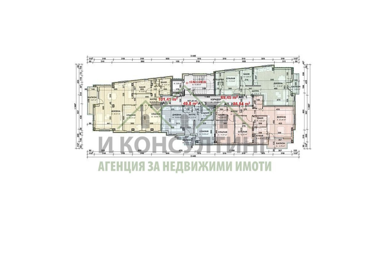 Two-room apartment Sofia (neighborhood Манастирски ливади) - photo 1