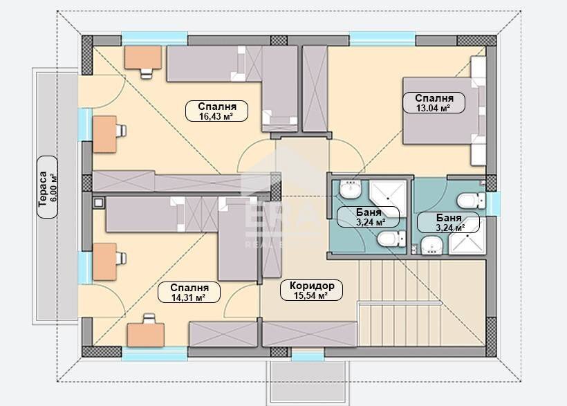 Villa Varna - floor plans 1