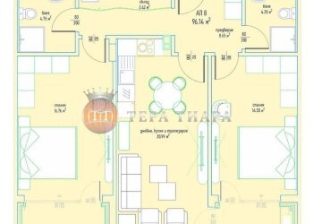 Three-room apartment Sofia (neighborhood Малинова долина) - photo 1