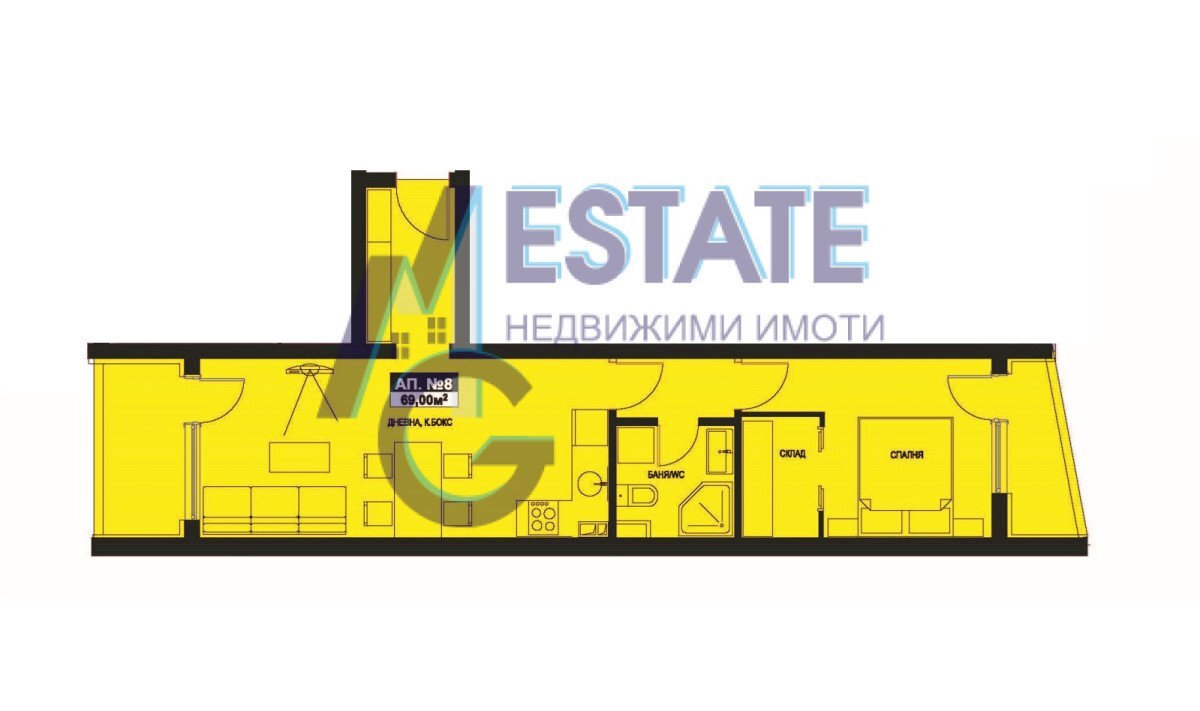Two-room apartment гр. Поморие, Pomorie - photo 1