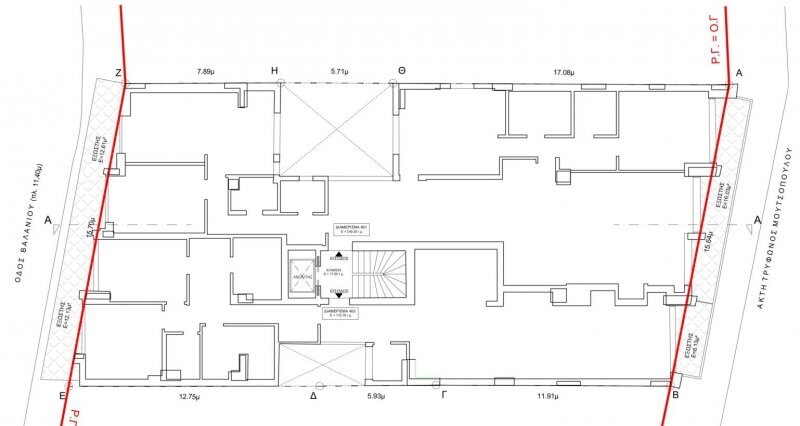 Four-room apartment Greece - floor plans 1