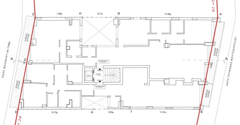 Four-room apartment Greece - floor plans 1