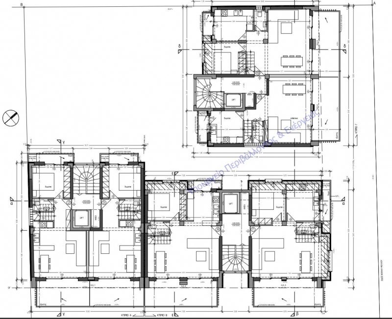 Four-room apartment Greece - floor plans 1