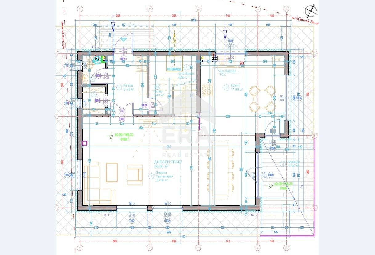 Villa Varna (neighborhood м-т Боровец - юг) - floor plans 1