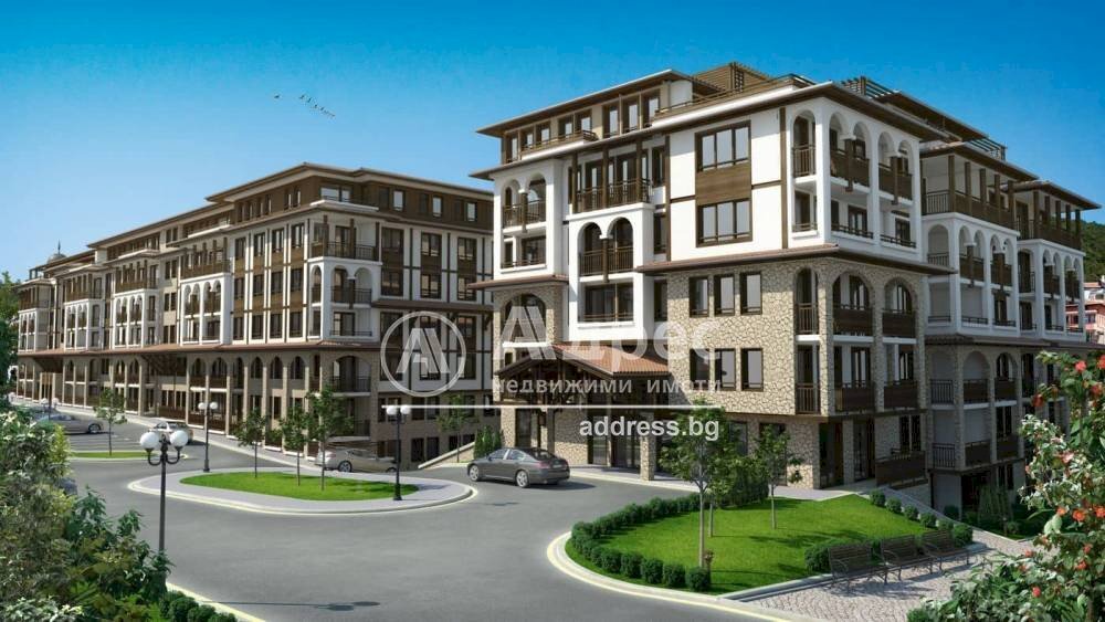 Two-room apartment Sveti Vlas resort, Burgas - floor plans 1