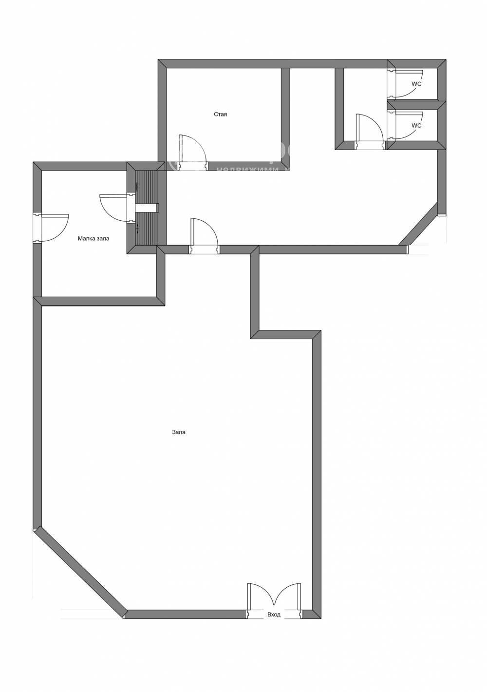 Commercial Premises Sofia - floor plans 1