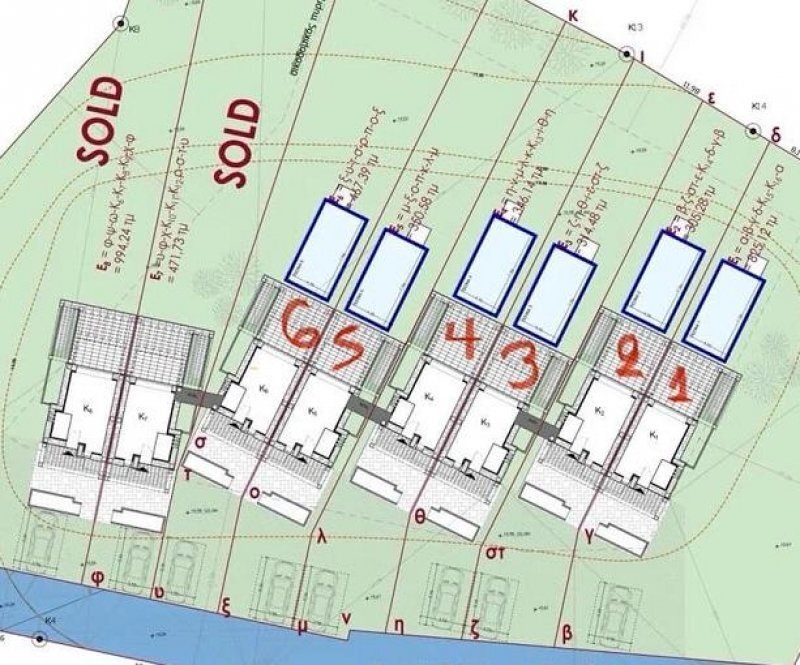 Apartment Greece - floor plans 1