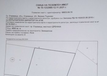 Terreno edificabile Местност Дренака, Strazhitsa - foto 1