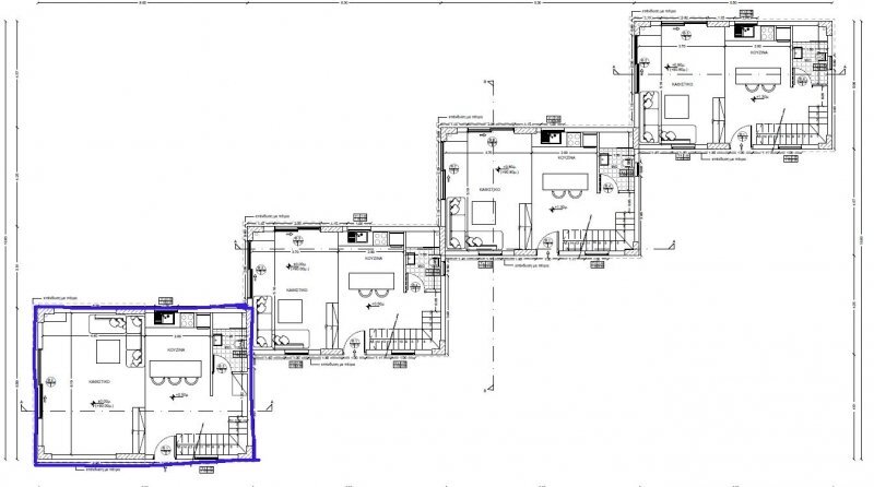 Four-room apartment Greece - floor plans 1