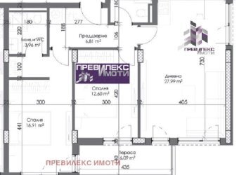 Three-room apartment Plovdiv (neighborhood Каменица 2) - photo 1