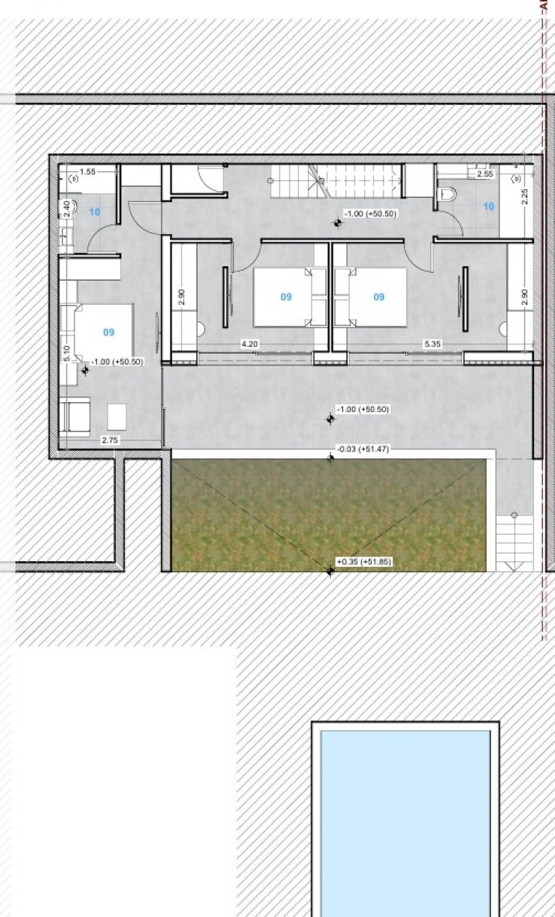 Villa Greece - floor plans 1