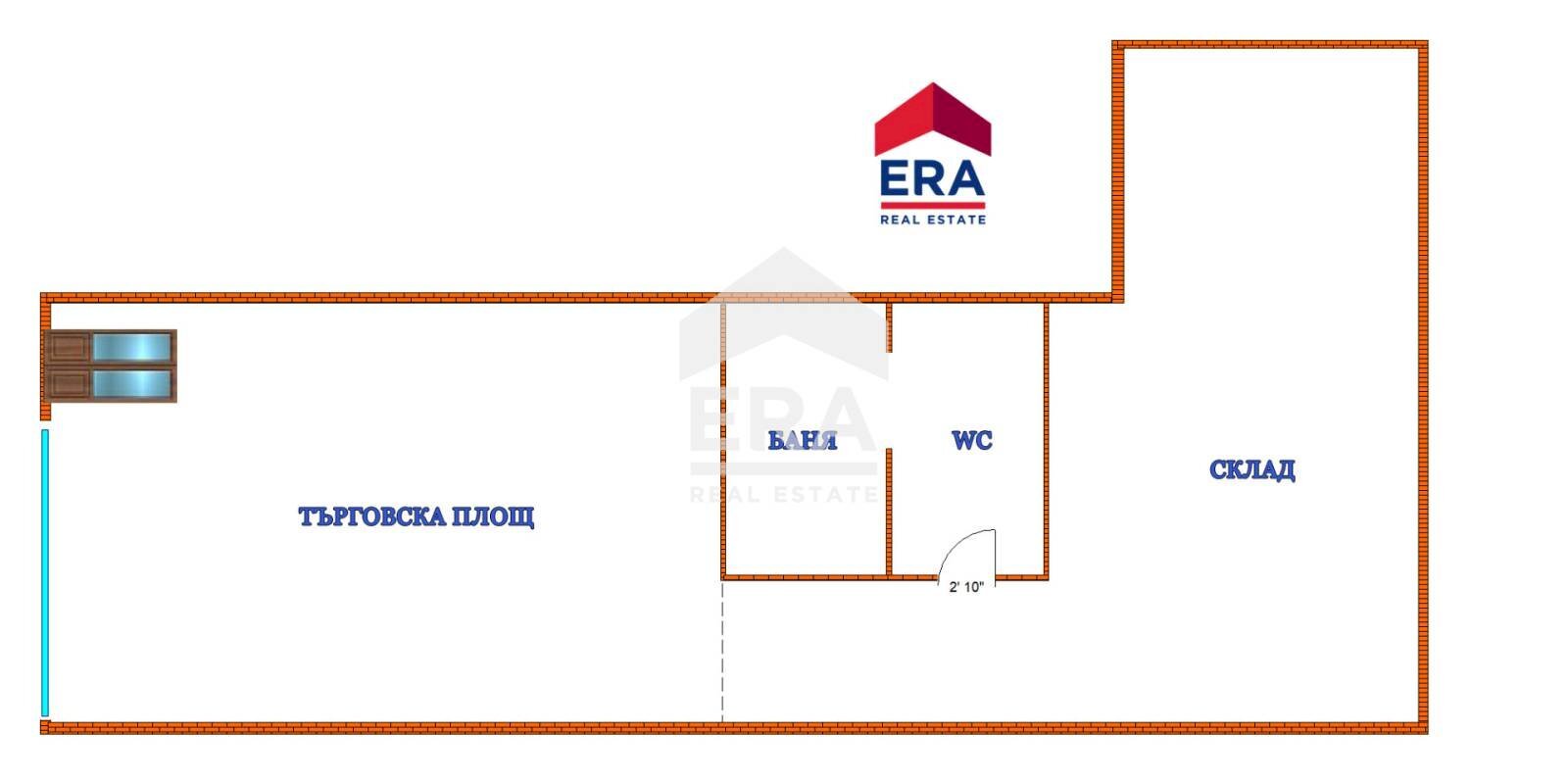 Shop Стария град, Pomorie - floor plans 1