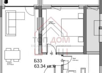 Two-room apartment Varna (neighborhood Аспарухово) - photo 1