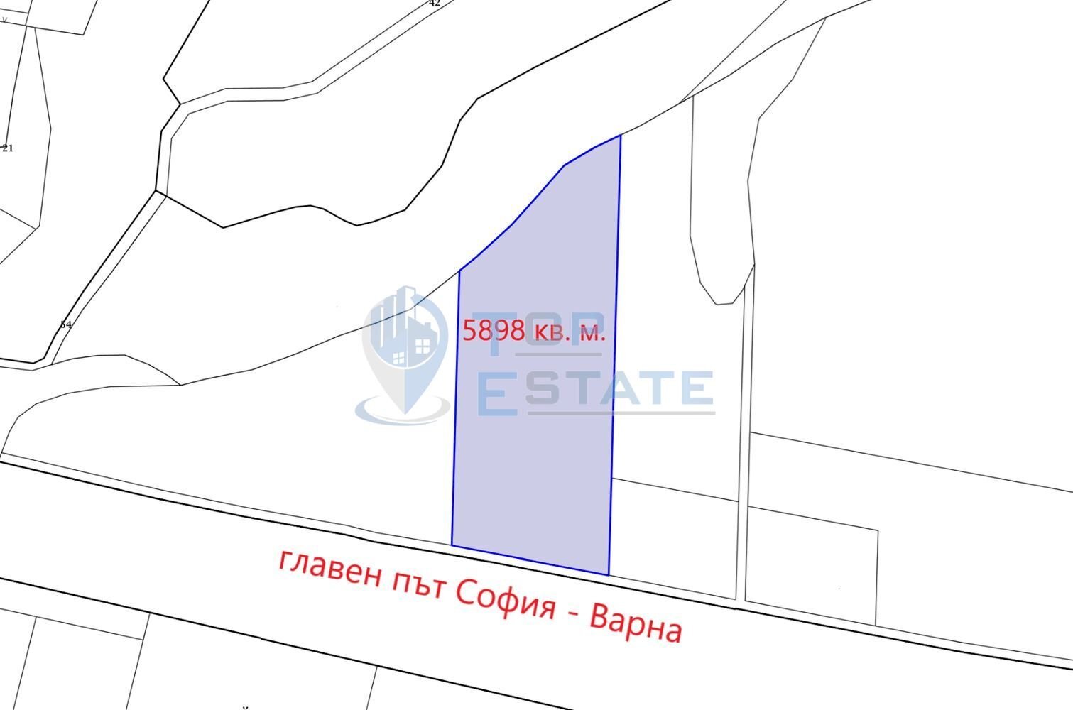 Building land Veliko Tarnovo (neighborhood Промишлена зона - Запад) - photo 1