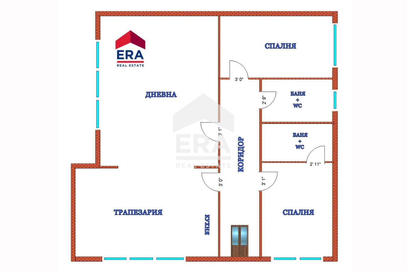 Villa Burgas - planimetria 1