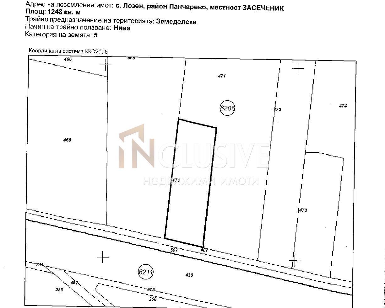 Земя за строеж София (квартал с.Долни Лозен) - фото 1