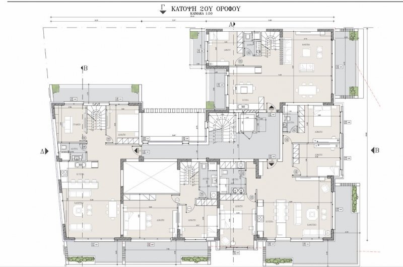 Apartment Greece - floor plans 1