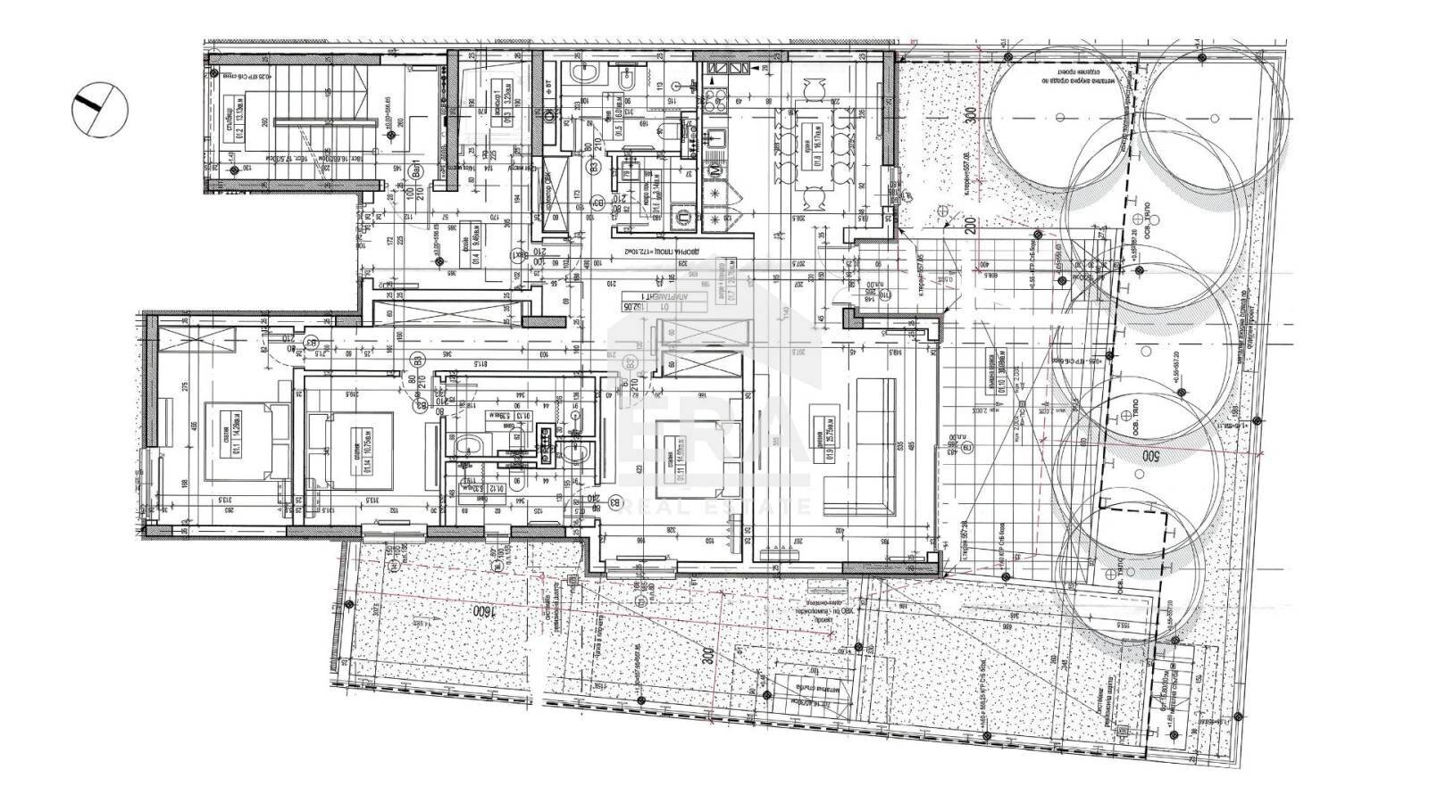 Quadrilocale Sofia (zona Лозенец) - planimetria 1