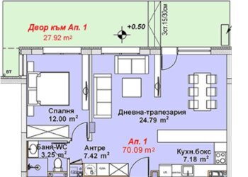 Apartment Sofia (neighborhood м-т Гърдова глава) - photo 1