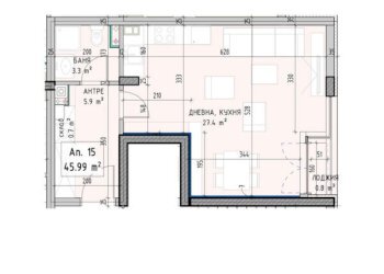 One-room apartment Sofia (neighborhood Малинова долина) - photo 1