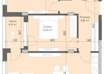 Three-room apartment Plovdiv (neighborhood Кършияка) - photo 1