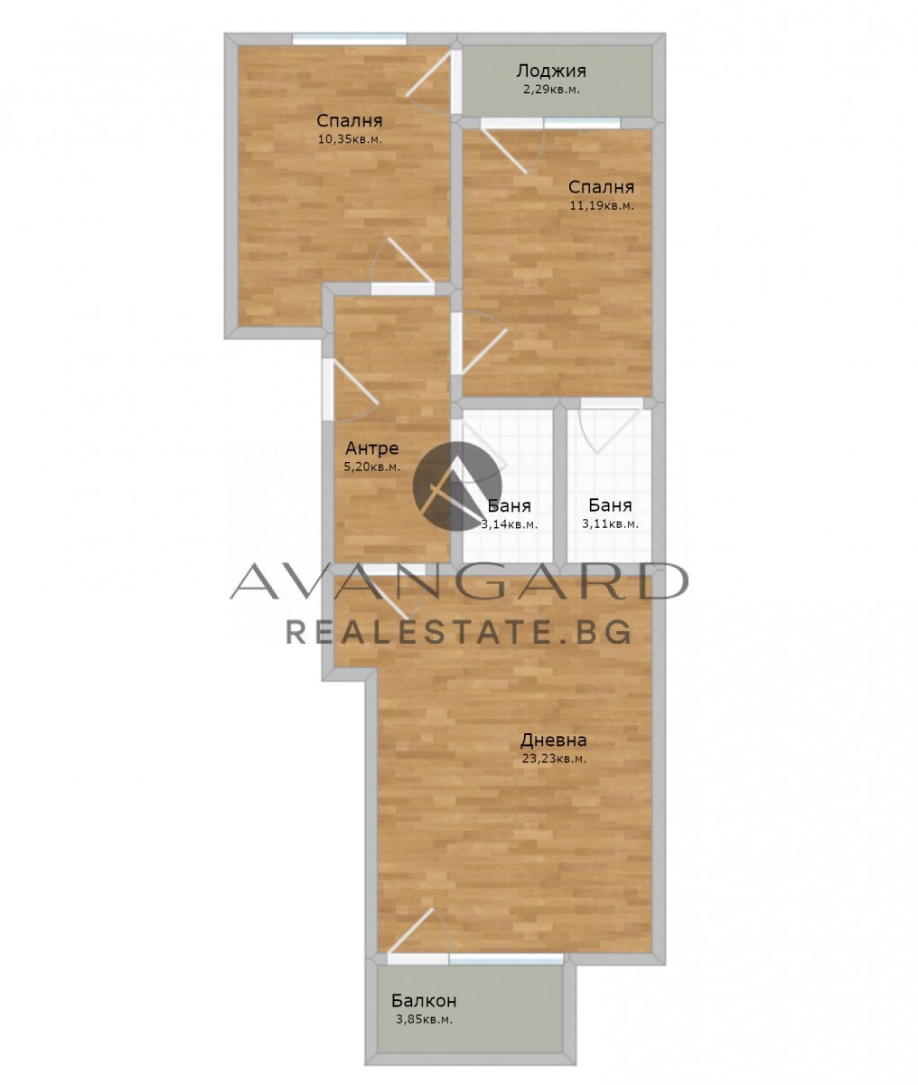 Apartment Plovdiv (neighborhood Кючук Париж) - photo 1