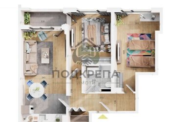 Three-room apartment Plovdiv (neighborhood Тракия) - photo 1