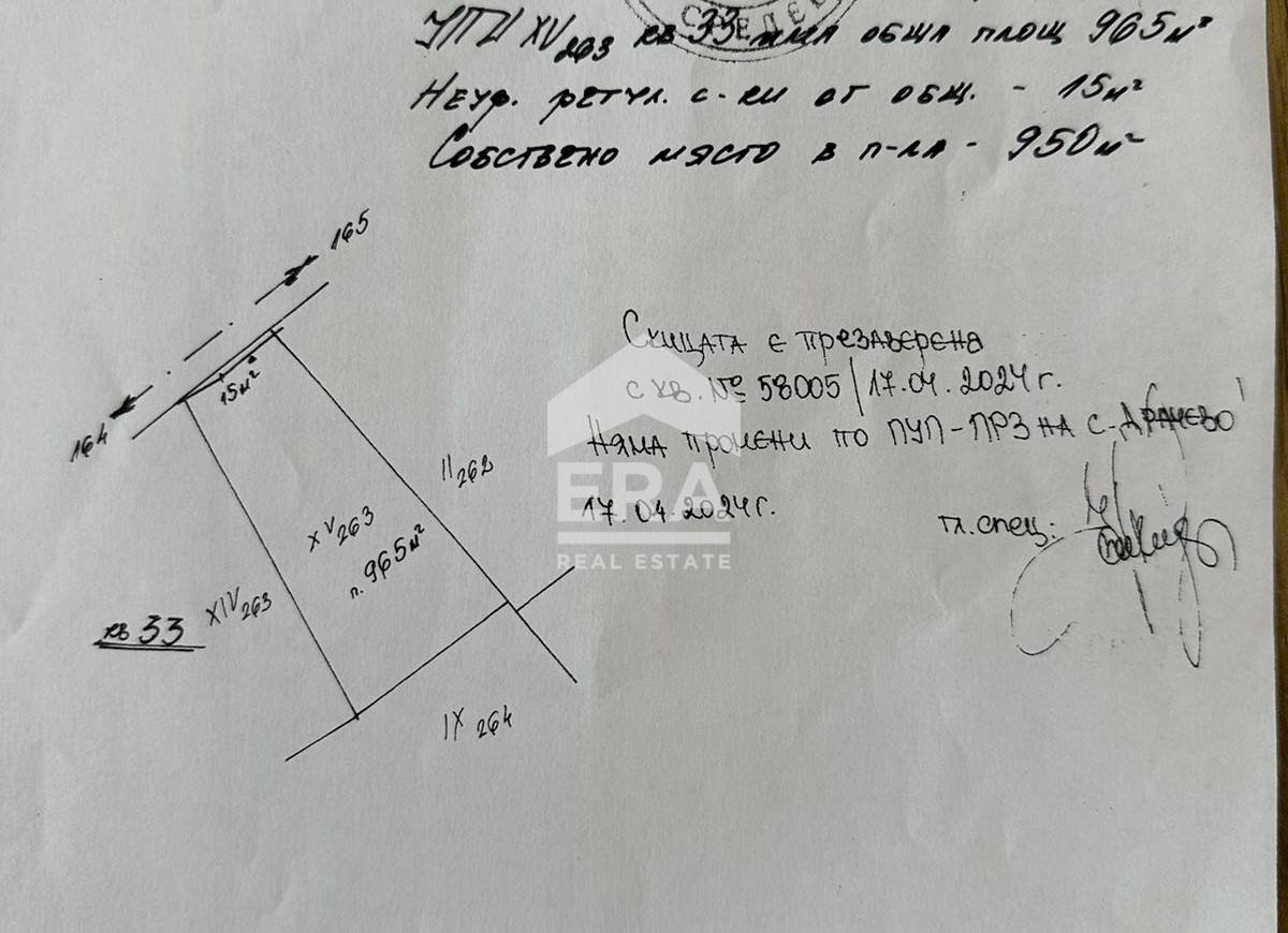 Building land Burgas - floor plans 1