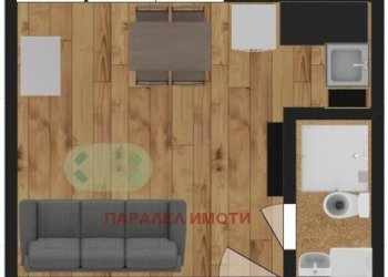 One-room apartment Plovdiv (neighborhood Христо Смирненски) - photo 1