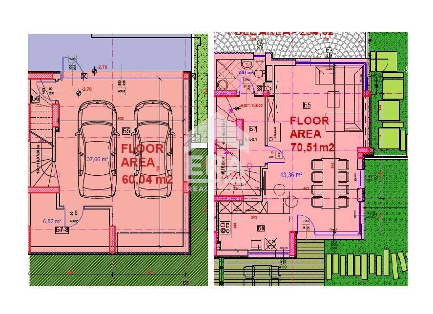 Villa Sofia (neighborhood Симеоново) - floor plans 1