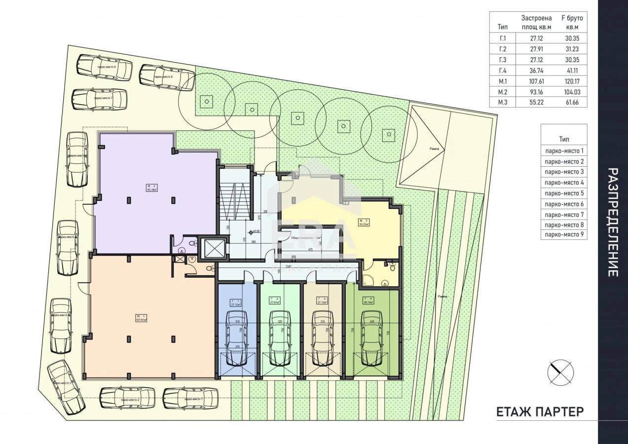 Shop Sofia (neighborhood Надежда 1) - floor plans 1