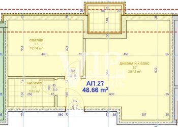 Monolocale Varna (zona Кайсиева градина) - foto 1