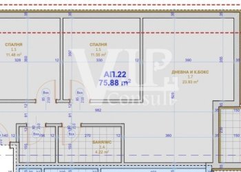 Two-room apartment Varna (neighborhood Кайсиева градина) - photo 1