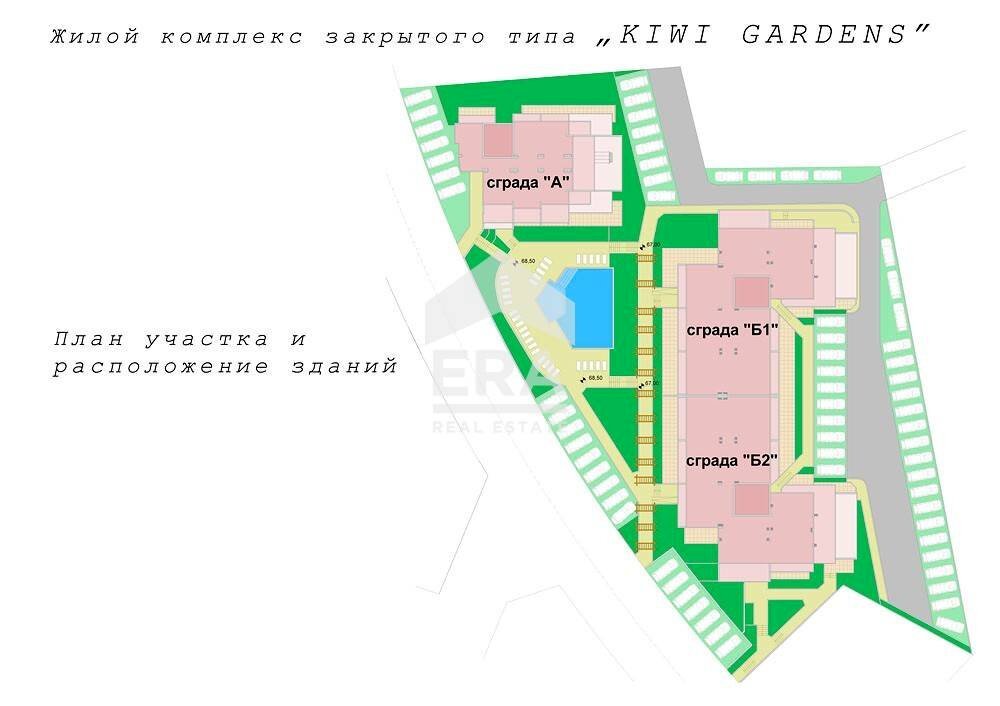 Monolocale Byala Slatina - planimetria 1