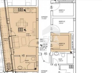 One-room apartment Varna (neighborhood Левски 2) - photo 1