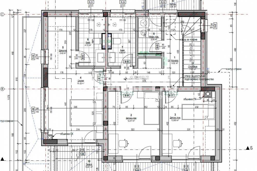 Independent house Elin Pelin city, Sofia - floor plans 1